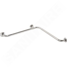 Sapho Équipement de salle de bain - Barre d’appui 670x670 mm, inox XH544