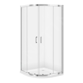 Cersanit Zip - Cabine de douche 89x89 cm, chrome/verre clair S154-002