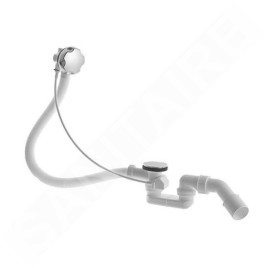 Duravit Accessoires - Garniture de vidage et de trop-plein avec bowden 530 mm, chrome 790225000001000