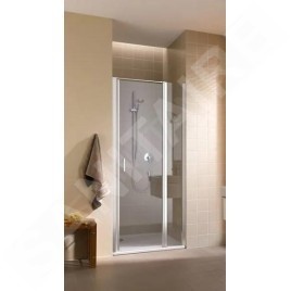 Kermi CADA XS - Porte de douche 1GR, 90x200 cm, droite, argent brillant/verre transparent CK1GR09020VPK