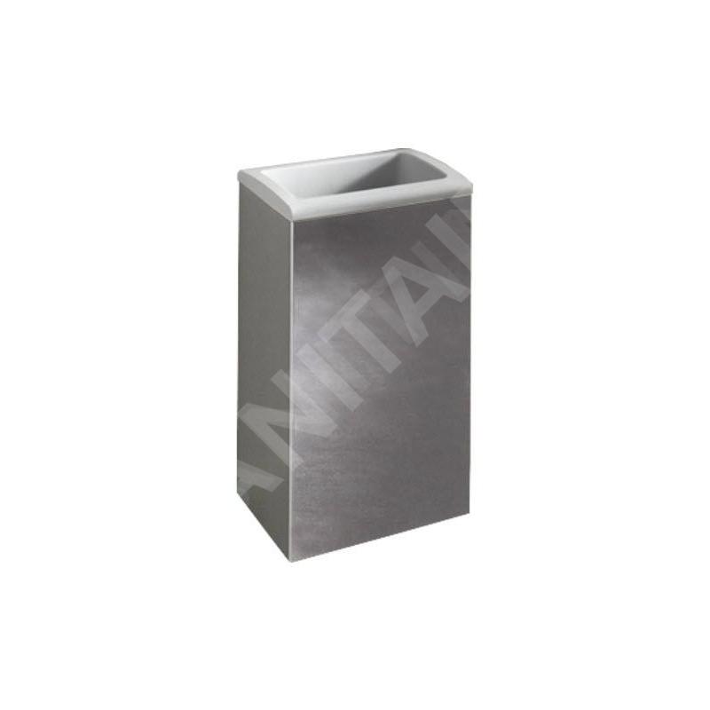 Keuco Collection Moll - Poubelle ouverte, murale, anthracite/chrome 12788010001