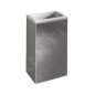 Keuco Collection Moll - Poubelle ouverte, murale, anthracite/chrome 12788010001
