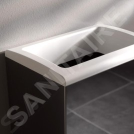 Keuco Collection Moll - Poubelle ouverte, murale, anthracite/chrome 12788010001