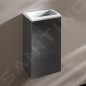 Keuco Collection Moll - Poubelle ouverte, murale, anthracite/chrome 12788010001