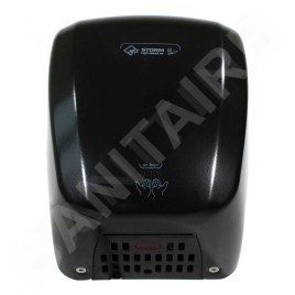 Jet Dryer Sèche-mains - Sèche-mains Storm à air chaud, métal noir 8596220012357