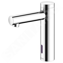 Keuco IXMO - Mitigeur de lavabo électronique avec contrôle de la température, alimentation depuis pile, chrome 59511011100