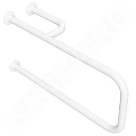 Sapho Équipement de salle de bain - Poignée droite, longueur 80 cm, blanc XH536W
