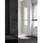 Kermi CADA XS - Porte de douche 1KR, 75x200 cm, droite, argent brillant/verre transparent CK1KR07520VPK