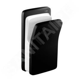 ffuuss one - Sèche-mains, noir mat/blanc HD1.08.2.304.1