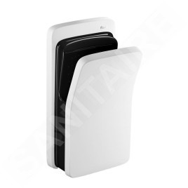 ffuuss one - Sèche-mains, blanc mat/noir HD1.08.2.312.4