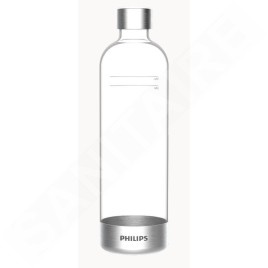 Philips GoZero - Bouteille de machine à soda, volume 1 l, plastique / acier inoxydable ADD912/10