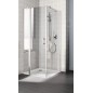 Kermi CADA XS - Porte de douche 1NL, 90x200 cm, gauche, argent brillant/verre transparent CK1NL09020VPK