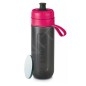 Brita Accessoires - Bouteille à filtre, volume 0,6 l, 1x filtre, rose/gris 1020337