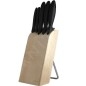 FISKARS Équipement de cuisine - Bloc de couteaux, 5 pièces, bois 1023782