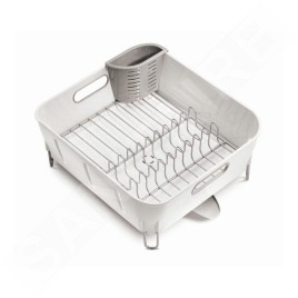 Simplehuman Accessoires de cuisine - Égouttoir 370x326x172 mm, blanc KT1104