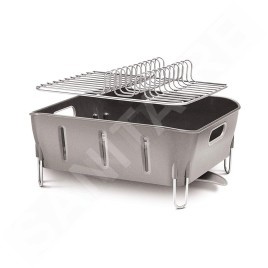 Simplehuman Accessoires de cuisine - Égouttoir 370x326x172 mm, gris KT1106
