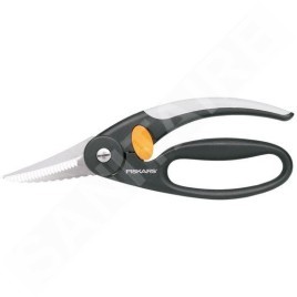 FISKARS Équipement de cuisine - Ciseaux à poisson, longueur 22 cm, noir 1003032