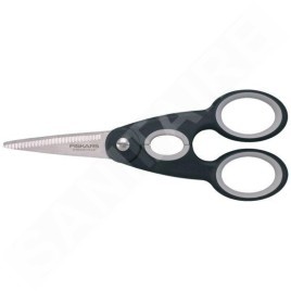 FISKARS Équipement de cuisine - Ciseaux de cuisine, longueur 22 cm, noir 1003034