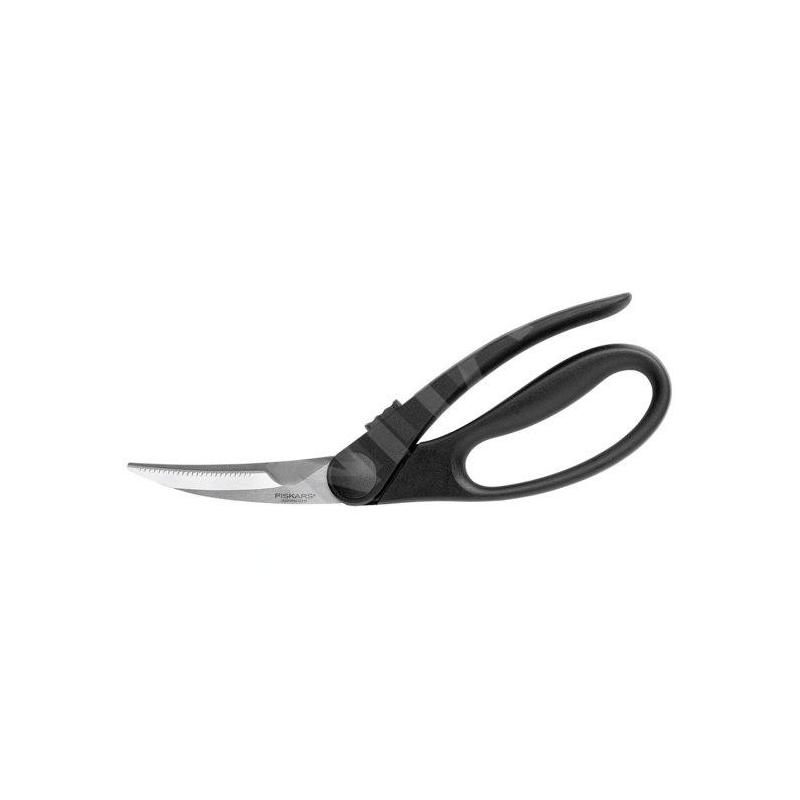 FISKARS Équipement de cuisine - Ciseaux à volaille, longueur 23 cm, noir 1023819