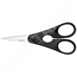 FISKARS Équipement de cuisine - Ciseaux de cuisine, longueur 20 cm, noir 1023820