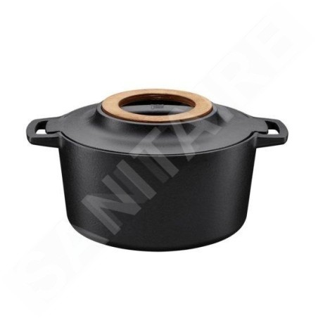 FISKARS Équipement de cuisine - Fait-tout avec couvercle, volume 4 l 1026565