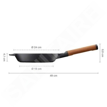 FISKARS Équipement de cuisine - Poêle, diamètre 24 cm 1026568