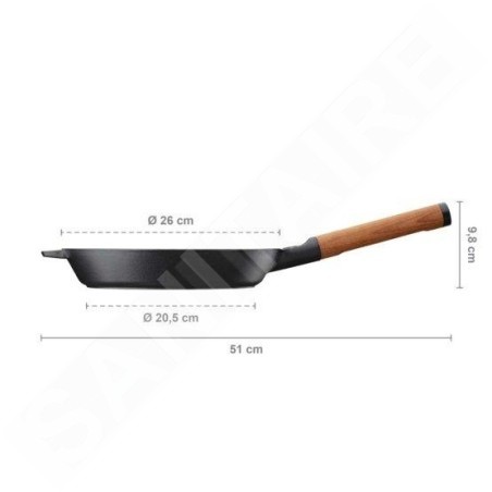 FISKARS Équipement de cuisine - Poêle, diamètre 26 cm 1026569