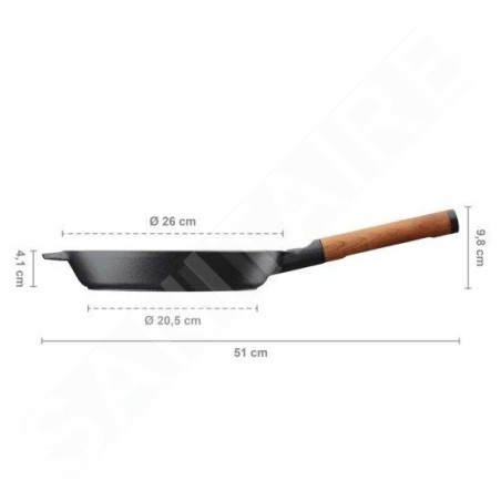 FISKARS Équipement de cuisine - Poêle à frire, diamètre 26 cm 1026570