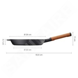 FISKARS Équipement de cuisine - Poêle, diamètre 28 cm 1026571
