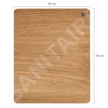 FISKARS Équipement de cuisine - Planche à découper 20x25 cm, chêne 1065711