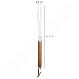 FISKARS Équipement de cuisine - Fourchette à barbecue, longueur 44 cm 1066427