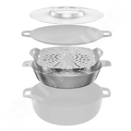 FISKARS Équipement de cuisine - Panier à vapeur, diamètre 30 cm 1066431