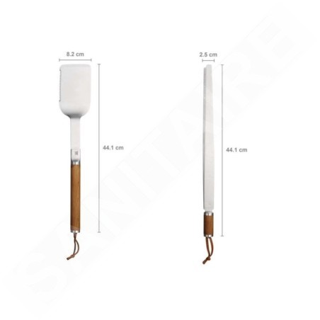 FISKARS Équipement de cuisine - Set d'ustensiles pour grillades, 2 pièces 1066552