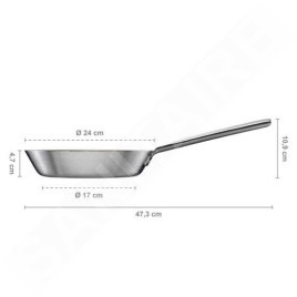 FISKARS Équipement de cuisine - Poêle, diamètre 24 cm 1067631