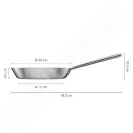 FISKARS Équipement de cuisine - Poêle, diamètre 26 cm 1067632