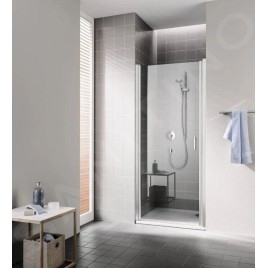 Kermi CADA XS - Porte de douche 1WR, 85x200 cm, droite, argent brillant/verre transparent CK1WR08520VPK