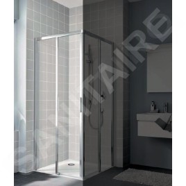 Kermi CADA XS - Porte de douche C2L, 70x200 cm, gauche, argent brillant/verre transparent CKC2L07020VPK