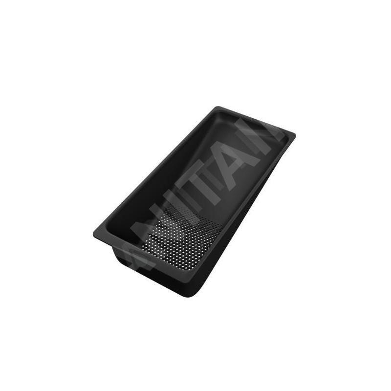 Hansgrohe Accessoires - Passoire multifonctionnel pour évier, noir mat 40963000