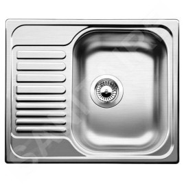 Blanco Tipo 45 - Évier, 605x500 mm, inox brillant naturel 516524