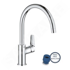 Grohe Start Edge - Mitigeur d'évier, chrome 30529001