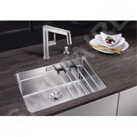Blanco Etagon 500 - Évier, 540x440 mm, avec rails, inox 521841