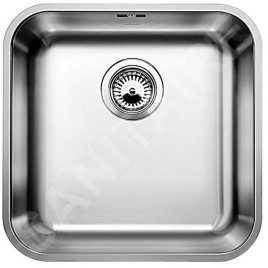 Blanco Supra 400 - Évier, 430x430 mm, inox brossé 518201