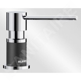 Blanco Accessoires - Distributeur de savon Lato, noir / chrome 526177