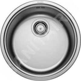 Blanco Rondosol - Évier, diamètre 460 mm, inox brossé 513306