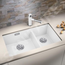 Blanco Subline 430/270 - Évier en silgranite, 755x460 mm, blanc 523155