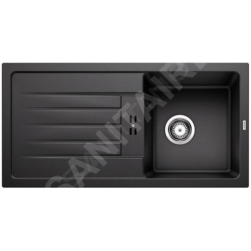 Blanco Favum 45 - Évier en silgranit, 860x435 mm, noir 526081