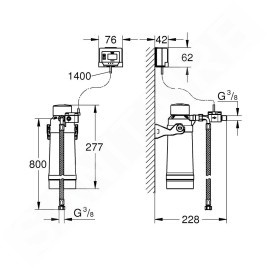 Grohe Blue Pure - Filtre Ultrasafe avec tête filtrante 40876000