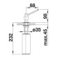 Blanco Accessoires - Distributeur de savon Tango, chrome 511266