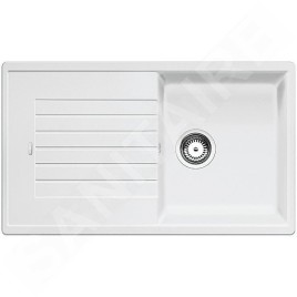 Blanco Zia 5 - Évier en Silgranit, 860x500 mm, blanc 520515