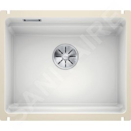 Blanco Etagon 500 - Évier en céramique, 540x456 mm, avec rails, blanc brillant 525149